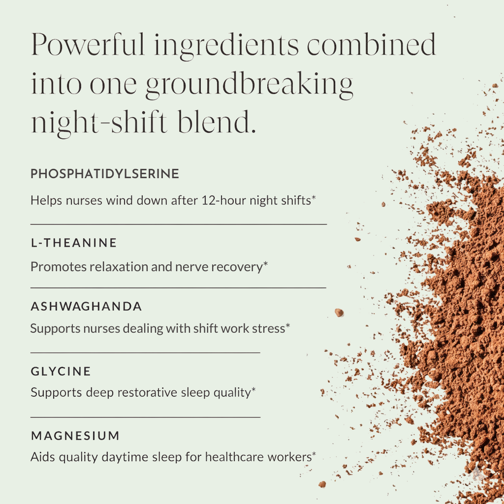 The First Sleep Formula Designed for Night Sleep Nurses