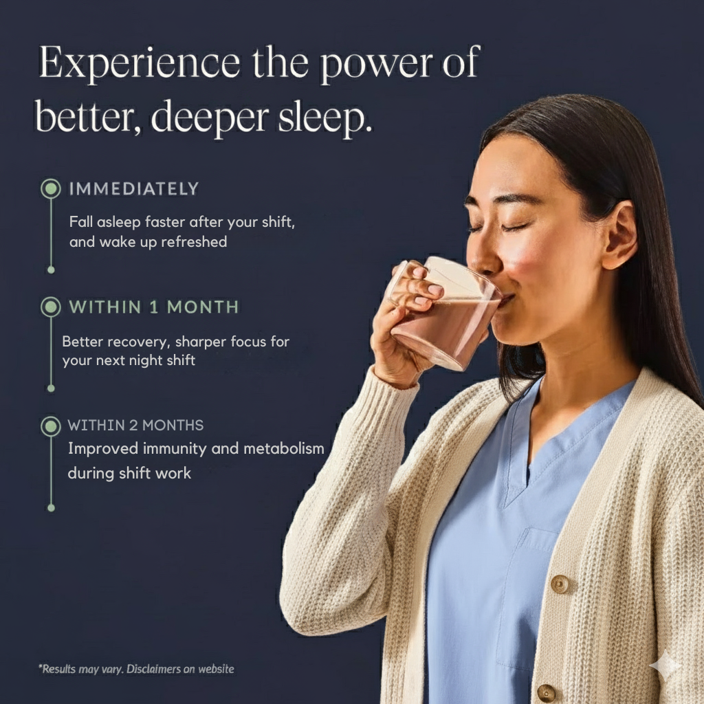 The First Sleep Formula Designed for Night Sleep Nurses